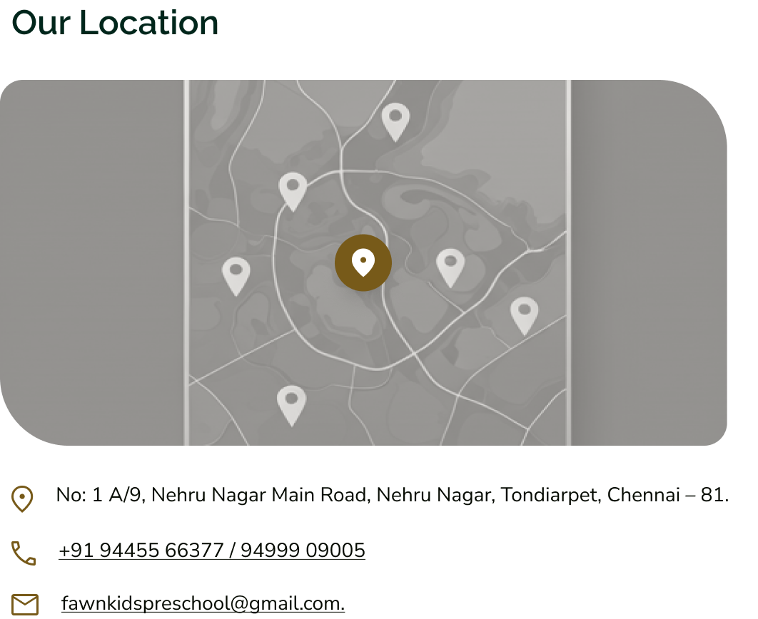 School Location Map